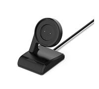 Jectse Chargeur de Montre Intelligente T-Rex, Chargeur Magnétique de Synchronisation de Données Portable pour Montre Intelligente GTS/GTR/T-REX pour les Voyageurs, Câble Noir Léger de 1 M (BLACK)