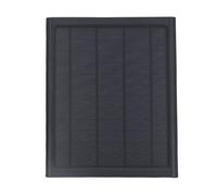 Jectse Chargeur de Panneau Solaire pour la Caméra Arlo Haute efficacité 6W Panneau Solaire IP66 Conception de L'épreuve de l'eau (Csp6w-t-b)