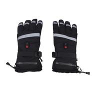 Jectse Chauffants à Batterie 4000mAh, 3 Niveaux de Chauffage, Faciles à Utiliser pour Le Ski, Le Snowboard, pour Hommes et Femmes, en Fiber de Polyester Chaude, 2 Paires