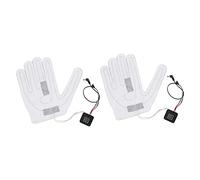 Jectse Chauffants Pad 2 PCS Chauffants électriques Feuille chauffante 3 Vitesses réglables pour l'équitation Ski Snowboard Randonnée Cyclisme