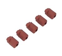 Jectse Chaussette en Silicone Hotend pour Imprimante 3D, Chaussette de Buse Isolée Anti-brûlure, Résistante aux Hautes Températures, Anti-poussière, Couvercle de Bloc Chauffant Rouge Brunâtre pour