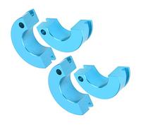 Jectse Chaussures d'embrayage en Alliage d'aluminium RC avec Ressort, Accessoires de Voiture 1/10 RC, Chaussure 'Embrayage pour Pièces de Voiture Télécommandées Nitro HSP (Blue)