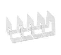 Jectse Classeur de Bureau Vertical Acrylique, Organisateur de Documents