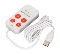 Jectse Clavier de Poignée Portable avec 4 Boutons Qui Peuvent être Programmés pour Les Jeux et L'ordinateur Portable, pour Diverses Applications, Sacs USB - Clavier pour Différentes Applications