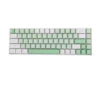 Jectse Clavier Mécanique 60% avec Interrupteur Bleu, échangeable à Chaud, Type C, Filaire/Bluetooth/2,4 G, 3 Modes, 68 Touches, Clavier sans Fil avec Rétroéclairage RVB, 3000 MAh, Vert