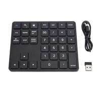 Jectse Clavier Numérique BT, Clavier Numérique sans Fil 35 Touches pour pour Smartphone, Ordinateur Portable, Tablette de Bureau OS X Pro Air, clé Ciseaux ABS, Chargement de Type C,