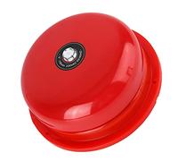 Jectse Cloche électrique, Cloche d'alarme de Grève Interne 6 Pouces, 95dB DC12V, d'alarme en Acier au Carbone pour Usine de Bureau à Domicile (220V)