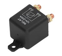 Jectse Commutateur de Relais Continu 12v 250a - Démarreur Haute Puisse pour Camion Bateau Marin avec Bobine en Laiton, Materiau en Aci Inoxydable