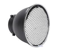 Jectse Compact 7 Pouces Standard Réflexion Diffuseur - Signe D'ombre de Lampe pour compatibilité Transparente avec Différentes Têtes de Foudre, Idéal pour Les Enregistrements Publicitaires, Les