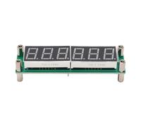 Jectse Compteur de Fréquence Numérique à Affichage LED, Testeur de Cymomètre, Module de Mesure de Fréquence 0,1 MHz-65 MHz, Compteur de de Signal de Haute Précision pour l'électronique de Bricolage