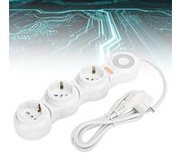 Jectse Concave Jack -Power Strip 10A Extension Plus Tension Sécurité de Stabilisation pour la Cuisine Ménagère