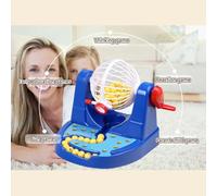 Jectse Console de Jeu de Puzzle de Machine de Loterie Simulative, Machine de Loterie en Plastique pour Le Matériel éducatif de Jeu de Fête avec Interaction Parent-Enfant