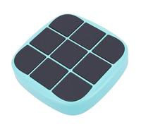 Jectse Console de Jeux de Puzzle Portable 4 en 1, Jeux de Puzzle électroniques, 5 de Mémoire Cérébrale Amusants, de Voyage Portables pour L'éducation et la Croissance de la (Cyan)