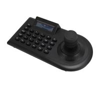 Jectse Contrôleur de Joystick de Caméra PTZ, Clavier de Contrôleur de Caméra Dôme IP PoE avec Joystick 3D, RS485 232/pour PELCO-D/pour PELCO-P/AD, pour Contrôler 32 DVR NVR 256 Caméras