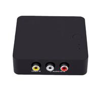 Jectse Convertisseur AV vers Numérique avec Interface Multimédia HD | Appareil Analogique, Numériseur DVD VCR VHS, Boîte de Transfert de Bande, Enregistrement sur Carte de Stockage AVI