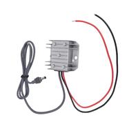 Jectse Convertisseur de Puissance Boost 3,5 A, Régulation Automatique de la Tension avec Prise Allume-Cigare Universelle, pour Voiture, Camion, Camping-Car, Bateau Marin, Câble 16 AWG