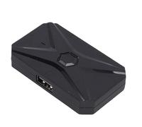 Jectse Convertisseur de Souris de Clavier de Jeu, Adaptateur de Jeu Mobile pour Les Tablettes de Téléphones, Prend en Charge Le Moteur de Cartographie personnalisé, la Fiche et Le Jeu,