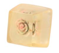 Jectse Corrosion - Capes Clés de la clé de Harz Résistantes aux Mignons pour Le Clavier Mécanique Universel (Rose Rose)