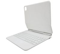 Jectse Couverture de Tablette Magnétique Personnalisée avec Support Plit Lane à Plusieurs Endroits pour Air4 5 Pro, Calendrier de Rétro-éclairage pour Le Divertissement de Travail (White)