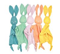 Jectse Couverture en Forme de Lapin Confortable pour bébé en Coton Biologique Doux pour Nouveau-nés Garçons et Filles, Offre Un Sentiment de sécurité pour la Sieste ou Les Voyages