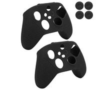Jectse Couverture en Silicone pour Le Contrôleur de la Série, Peau de Jeu Mince, Meilleure Poignée, AccèS Plus Facile aux Boutons, pour la Série S/X (Black)