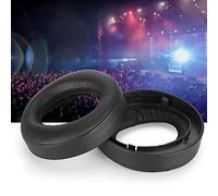 Jectse Couvre-oreillette Souple en Mousse à Mémoire pour 7,1 écouteurs en or, Protecteurs éponges Confortables pour les Longues Séances D'écoute (BLACK)