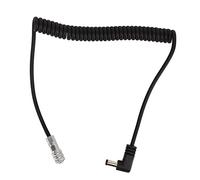 Jectse Craible à Ressort de Caméra, Interface CC de Transmission Rapide Reposture du Cordon d'alimentation à 2 Broches, Broches Plaqués ou Crait d'alimentation à Ressort de Caméra.