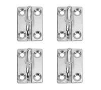 Jectse Crochets à Ressort en Acier Inoxydable, Mousqueton Marine 316, | Spring Attach Rope Hooks with Screws for Sailboats, Tugboats, Fender Hanger, Clothes Coat Hook