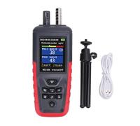 Jectse Détecteur de Poussière Portable Compteur de qualité D'Air Précis pour les Bureaux à Domicile Voyage, 3,2 Pouces TFT LCD Écran Indoor Air de Particules de Particules