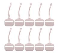 Jectse Discussion en Silicone sans Fil de 10 PCS avec Corde Suspendue - Couverture de Protection à écoute Longue pour Les écouteurs, Design à la Mode, Facile à Porter