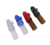 Jectse Dispensateur D'épices Portables, Sel et Poivre avec Entonnoir, Pp Rechargeable Mini Bouteille de Rangement D'épices pour le Camping, Voyager