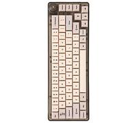 Jectse Disposition Compacte 67 Touches RVB RVB Keyboard Mécanique PBT Gaming Clavier - Idéal pour la Famille et Les Amis