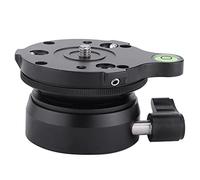Jectse DY -60N -Tripod Base Base pour la Caméra DSLR, Correction de Niveau, Alliage D'aluminium Noir, 1 X Ball Head