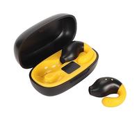 Jectse ÉcoTeurs à Clamp/Holder d'oreille, écotives sans Fil 5.3 à Conduction Osseuse, Mini écoteU (Black)