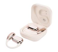 Jectse Écouteurs à Oreille Ouverte, écouteurs Bluetooth sans Fil Q22 avec Crochets d'oreille Flexibles, 60 Heures de Lecture, écouteurs de Sport HiFi avec Suppression du Bruit pour Le (Gold)