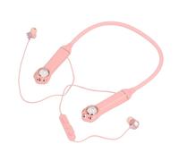 Jectse Écouteurs Bluetooth de Cou avec Motif Patte de Chat Mignon, étanche IPX5, Rétroéclairage RVB, écouteurs Stéréo sans Fil Magnétiques avec 40 Heures de Lecture pour Le (Rose)