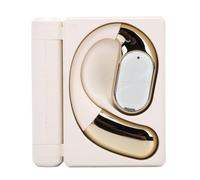 Jectse Écouteurs Bluetooth, écouteurs sans Fil à Double Crochet d'oreille avec Bluetooth 6.0 IPX5 étanche à l'eau et Conduction d'air de 14,2 Mm, pour la Course à Pied, L'entraînement (White)