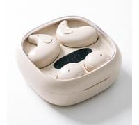 Jectse Écouteurs Bluetooth sans Fil, 2 Paires D'écouteurs de Sommeil, Design Confortable, Effets Sonores Haut de Gamme, Bluetooth 6.0, avec étui de Chargement pour Les Exercices de (Couleur de Peau)
