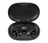 Jectse Écouteurs de Traduction AI, 5.3 133 Langues Traductor Dispoteur avec des Crochets d'oreille pour L'apprentissage des Affaires, sans Coût pour iOS pour (Black)