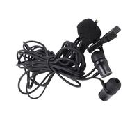 Jectse Écouteurs Filaires avec Microphone, Micro à Clipser avec Technologie Intelligente de Réduction du Bruit, pour la Diffusion en Direct, Le Chant, L'enregistrement Vidéo, Les