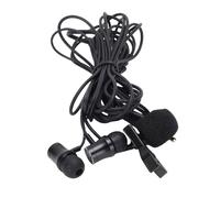 Jectse Écouteurs Filaires avec Microphone, Micro à Clipser, Suppression du Bruit, Voix Claire, avec Technologie Intelligente de Réduction du Bruit, pour Le Streaming en Direct, Le