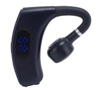 Jectse Écouteurs Ouverts à Oreillette Unique, Oreillettes sans Fil V300 Bluetooth 5.4, Rotation à 180°, écouteurs Antibruit avec Contours d'oreille, Micro intégré, Affichage (Blue)
