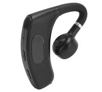 Jectse Écouteurs Ouverts à Oreillette Unique, Oreillettes sans Fil V300 Bluetooth 5.4, Rotation à 180°, écouteurs Antibruit avec Contours d'oreille, Micro intégré, Affichage (Black)