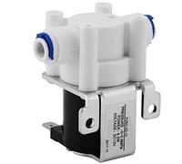 Jectse Électrovanne DC12V 1/4 pouces, vanne d'eau électrique Jectse 0-0,8 mpa avec bobine en cuivre pur, pour purificateur d'eau