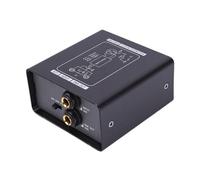 Jectse Éliminateur de Bourdonnement à 2 Canaux, Réglage du Gain à 3 Niveaux Isolateur de Bruit de Boucle de Masse XLR avec Circuit Intelligent pour Mélangeur de Micro, Ampli de