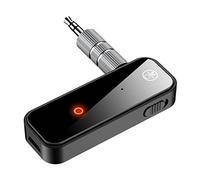 Jectse Émetteur et Récepteur Bluetooth 5.0 Adaptateur Audio Bluetooth 2 en 1 avec Chargement USB et Autonomie de 8 Heures pour TV, Voiture, Haut-Parleur, Stéréo, PC