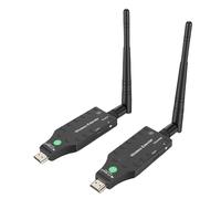 Jectse Émetteur et Récepteur Multimédia HD sans Fil, Kit D'extension Double Bande 5G 2,4 G avec Sortie 1080P avec Antenne, pour PC, Ordinateur Portable, Projecteur, TV, Salle de