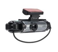 Jectse Enregistreur de Conduite Automobile, DVR HD à Double Appareil Photo Avant et à L'intérieur avec Un écran de 3,16 Pouces, Carte de Stockage de 32 Go de Batterie Intégrée, de 140