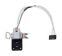 Jectse Ensemble Chauffant Hotend pour Imprimante 3D, Base d'isolation de Fil de Thermistance en Céramique avec Pince Métallique pour A1 Mini, Pièces de Rechange pour 3D