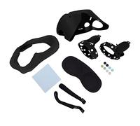 Jectse Ensemble d'accès en Silicone pour Lunettes VR, Masque Facial en Silicone VR, Accessoires pour Les Masques pour Les Lunettes, Couvre-Objectif de Protection, (Black)